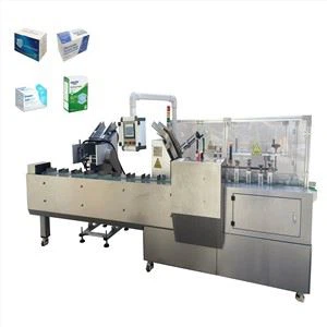 Automata vízszintes dobozos csomagológép kartonozó gép